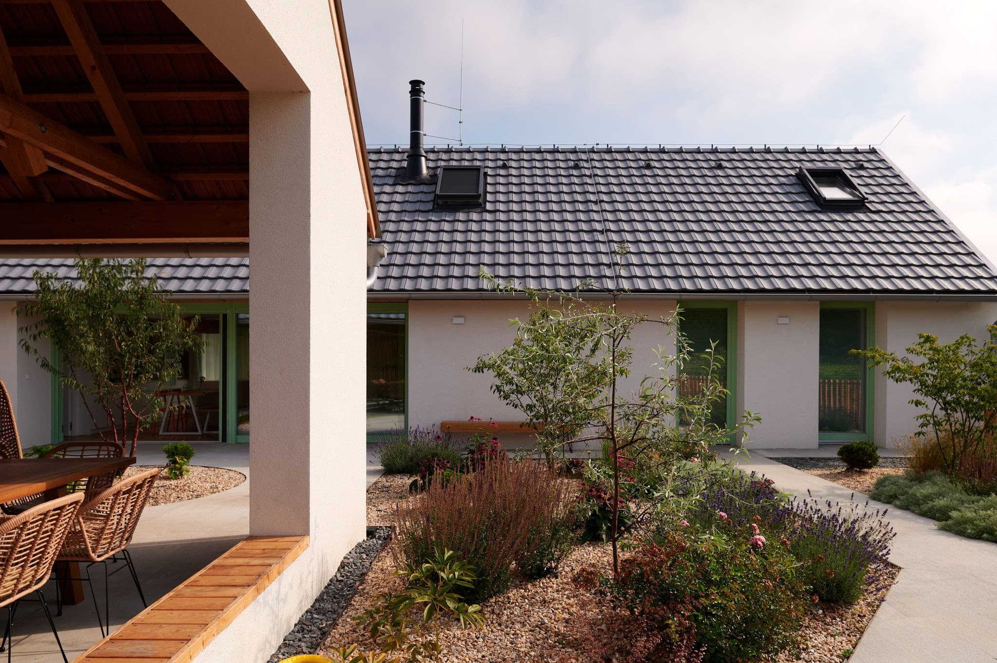 Rodinný dům v Bělečku – moderní venkovské sídlo | myLoci